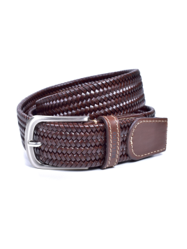 Miguel Bellido 00935 - CUIR DE VACHETTE - COGNA miguel bellido elastic cuir ceinture