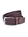 Miguel Bellido 00935 - CUIR DE VACHETTE - COGNA miguel bellido elastic cuir ceinture ceintures