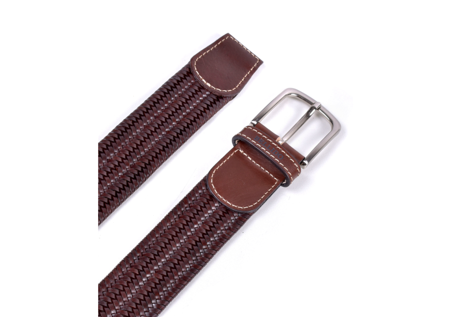 Miguel Bellido 00935 - CUIR DE VACHETTE - COGNA miguel bellido elastic cuir ceinture