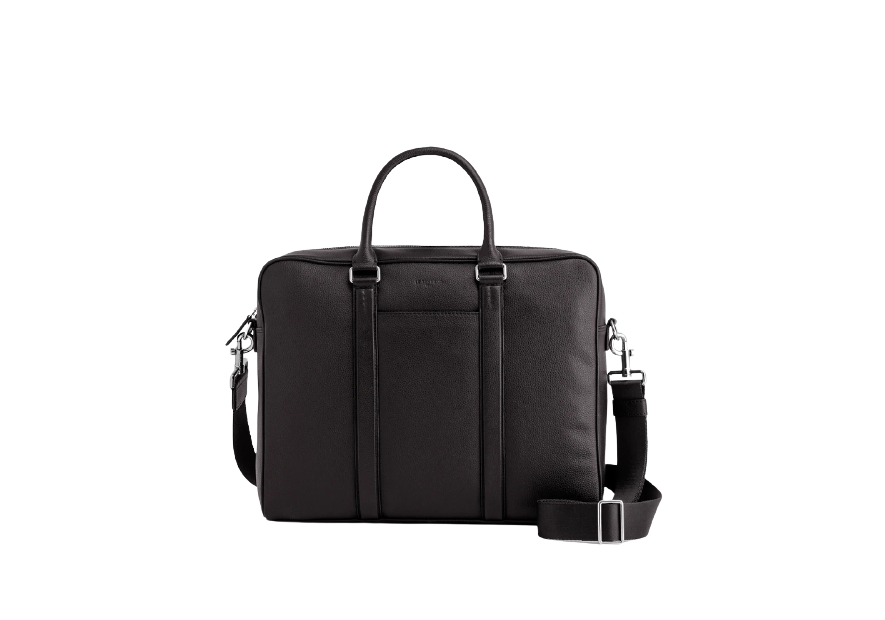 Le Tanneur TCHA4001 - CUIR DE VACHETTE PLEI porte documents charles 17"