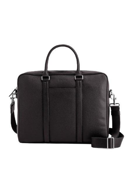 Le Tanneur TCHA4001 - CUIR DE VACHETTE PLEI porte documents charles 17"