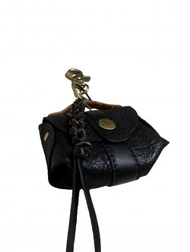 Mila Louise RIO NG - CUIR DE VACHETTE - NOIR mila louise rio ng porte clefs sac porte-cles