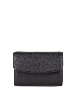 Lancaster 170-20 - CUIR DE VACHETTE - NOIR Foulonné PM