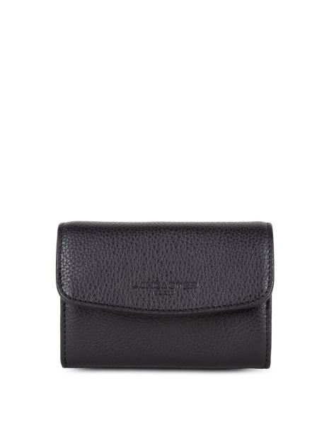 Lancaster 170-20 - CUIR DE VACHETTE - NOIR Foulonné PM pmpb-femme