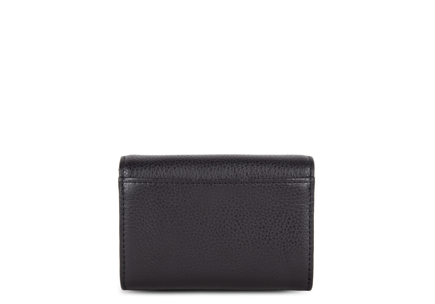 Lancaster 170-20 - CUIR DE VACHETTE - NOIR Foulonné PM