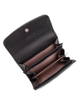 Lancaster 170-20 - CUIR DE VACHETTE - NOIR Foulonné PM