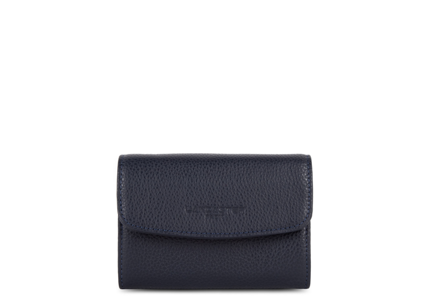 Lancaster 170-20 - CUIR DE VACHETTE - BLEU Foulonné PM