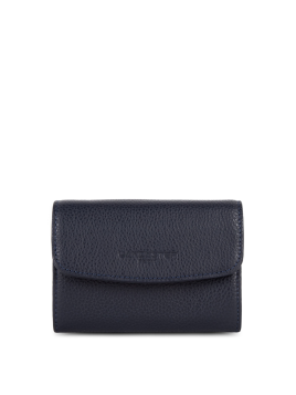 Lancaster 170-20 - CUIR DE VACHETTE - BLEU Foulonné PM