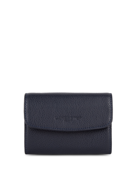 Lancaster 170-20 - CUIR DE VACHETTE - BLEU Foulonné PM