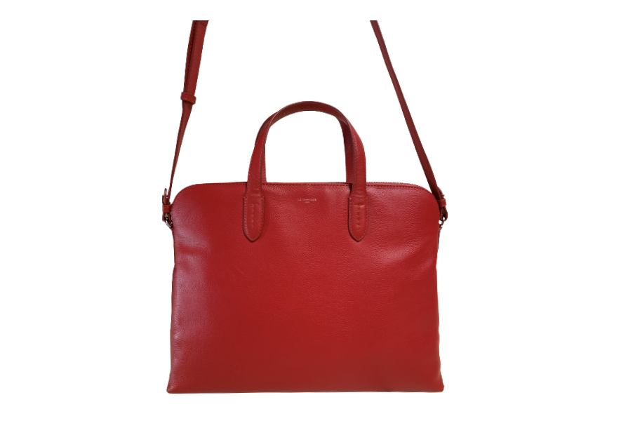 Le Tanneur TSOP4000 - CUIR DE VACHETTE PLEI porte documents 1 soufflet 14"