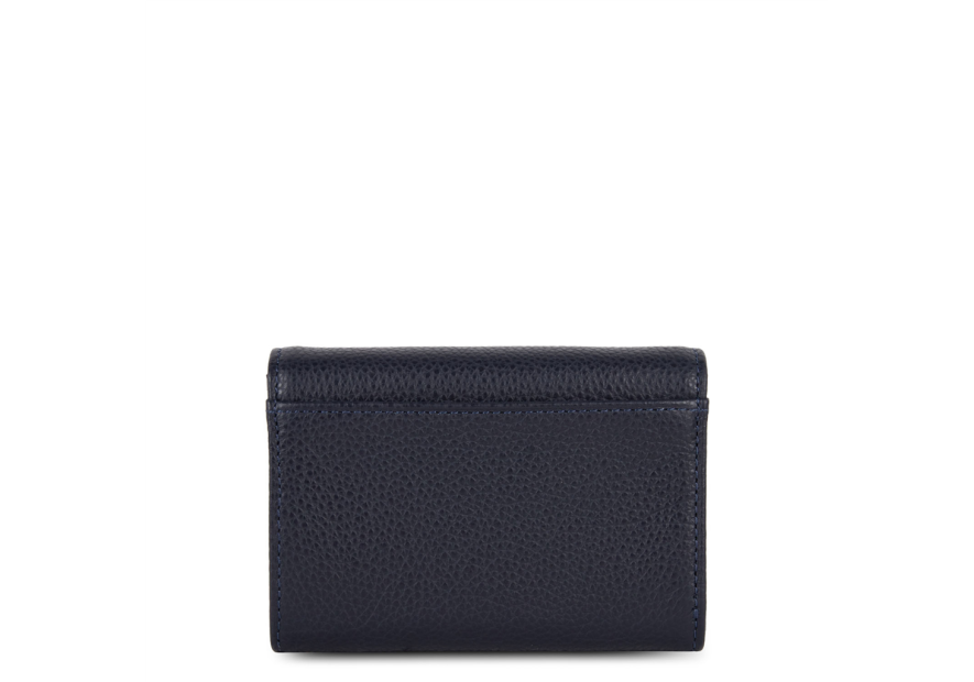 Lancaster 170-20 - CUIR DE VACHETTE - BLEU Foulonné PM