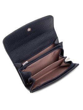 Lancaster 170-20 - CUIR DE VACHETTE - BLEU Foulonné PM