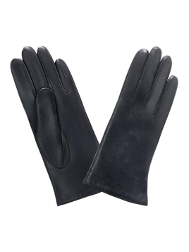 Glove Story 21283CA - CUIR D'AGNEAU - NOIR glove story-doublé cachemire-gants femme