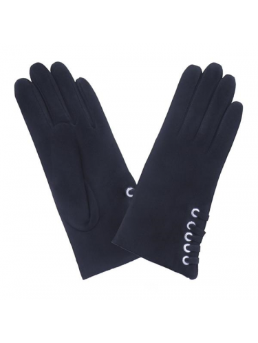 Glove Story 21484CA - CUIR D'AGNEAU - NOIR 21484ca gants