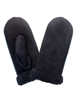 Glove Story 21469SH - AGNEAU - NOIR glove story-mouffle shearling-femme