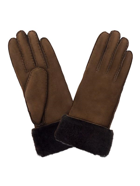 Glove Story 21429SH - CUIR DE MOUTON - BRUN gants femme shearling