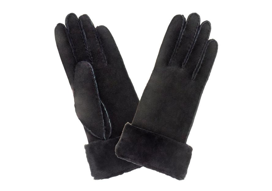Glove Story 21429SH - CUIR DE MOUTON - NOIR gants femme shearling