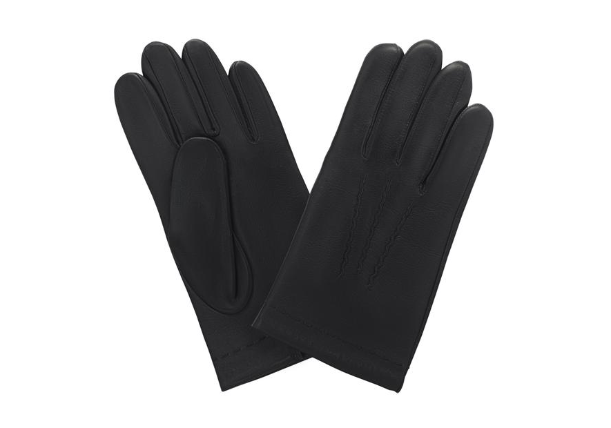 Glove Story 22006CA gants homme cuir doublé cachemire 3 baguettes gants homme