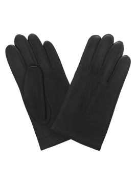 Glove Story 22006CA - CUIR D'AGNEAU - NOIR glove story -  prestige - gants homme