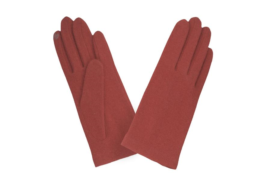 Glove Story 31094NF - LAINE - ROUGE glova story-gants de laine-gants mixte