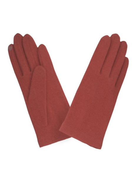 Glove Story 31094NF - LAINE - ROUGE glova story-gants de laine-gants mixte gants-femme-tu