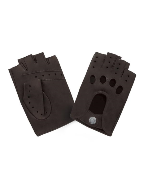 Glove Story 22036NF - CUIR D'AGNEAU - BRUN gants h conduite gants-homme