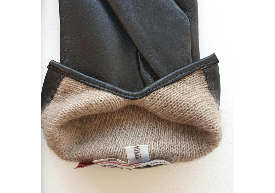 Poujade P01DC gants femme capucine doublé cachemire gants femme