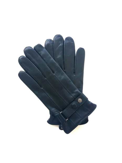 Poujade 1267DS - AGNEAU - NOIR gants h gants-homme