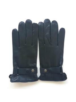 Poujade 1267DS - AGNEAU - NOIR gants h
