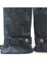 Poujade 1267DS - AGNEAU - NOIR gants h gants-homme