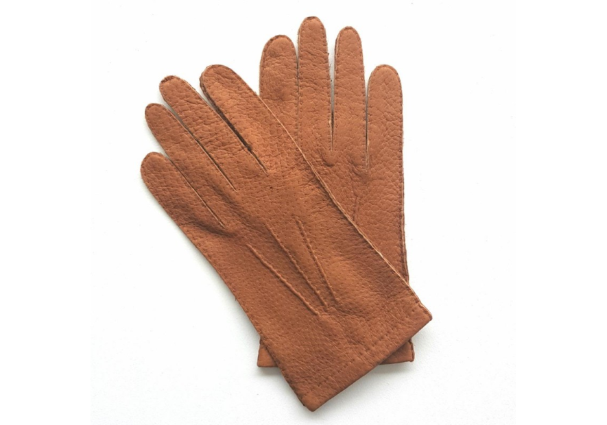 Poujade 122PND - PECARI - CORK gants homme pécari non doublé paul