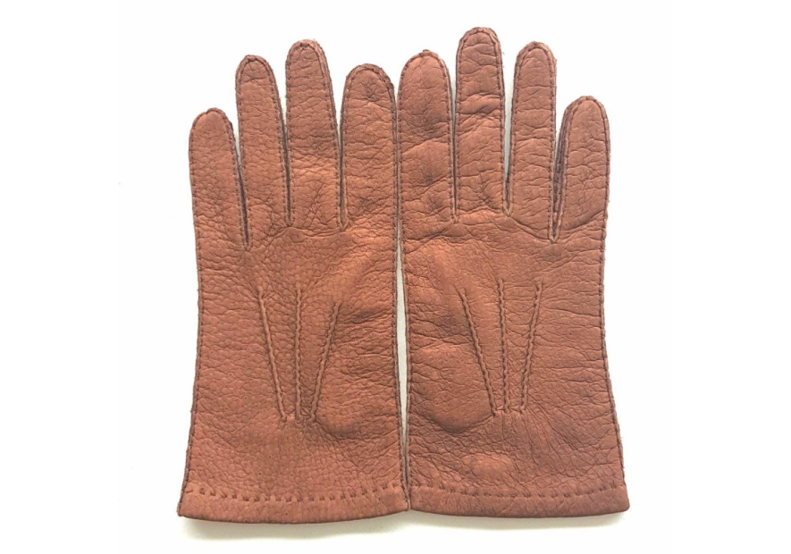Poujade 122PND - PECARI - CORK gants homme pécari non doublé paul