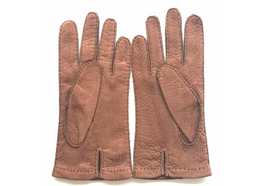 Poujade 122PND - PECARI - CORK gants homme pécari non doublé paul