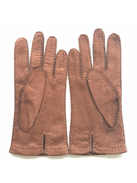 Poujade 122PND - PECARI - CORK gants homme pécari non doublé paul