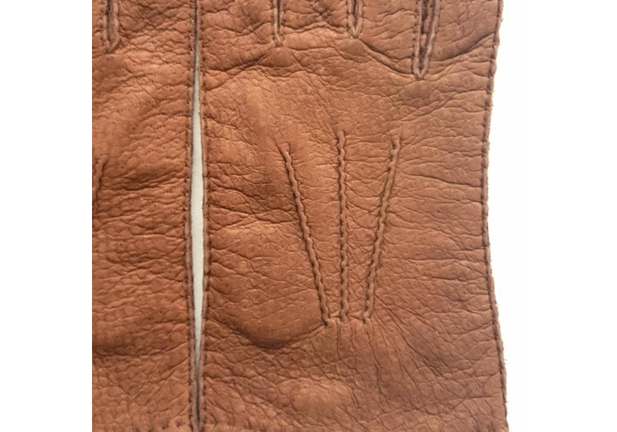 Poujade 122PND - PECARI - CORK gants homme pécari non doublé paul