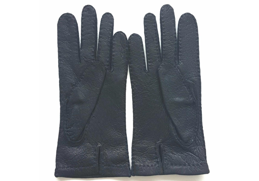 Poujade 122PND - PECARI - NOIR gants homme pécari non doublé paul