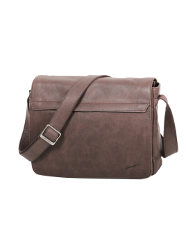 Gerard Henon 7172 - CUIR DE VACHETTE - CHOCOL besace