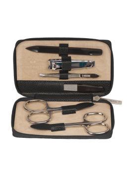 Steinmann 3866 - POLYURÉTHANE - NOIR windrose - beluga - manucure zip coupe ongle