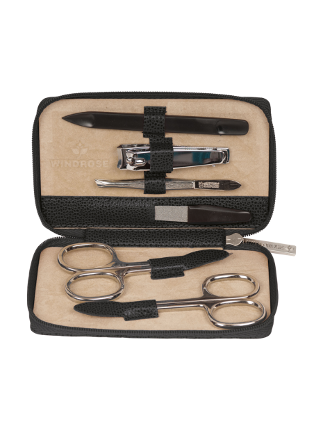 Steinmann 3866 windrose - beluga - manucure zip coupe ongle trousse-manucure