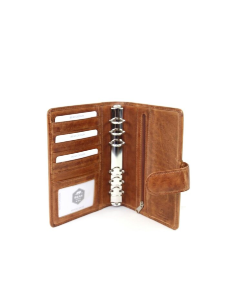 Bear Design CL8338 - CUIR DE VACHETTE - COGN bear design-classic-organiseur m