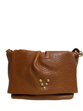 Virginie Darling BLBE - CUIR D'AGNEAU - HONEY virginier darling la besace love