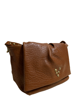 Virginie Darling BLBE - CUIR D'AGNEAU - HONEY virginier darling la besace love