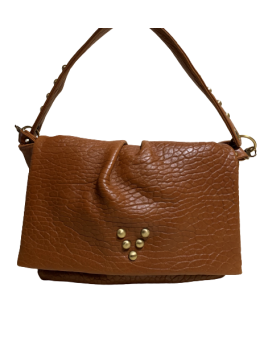 Virginie Darling BLBE - CUIR D'AGNEAU - HONEY virginier darling la besace love