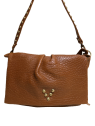 Virginie Darling BLBE - CUIR D'AGNEAU - HONEY virginier darling la besace love sacs-a-mains