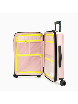 Elite Bagage E2125 - POLYCARBONATE - ROSE valise 65cm ligne pure