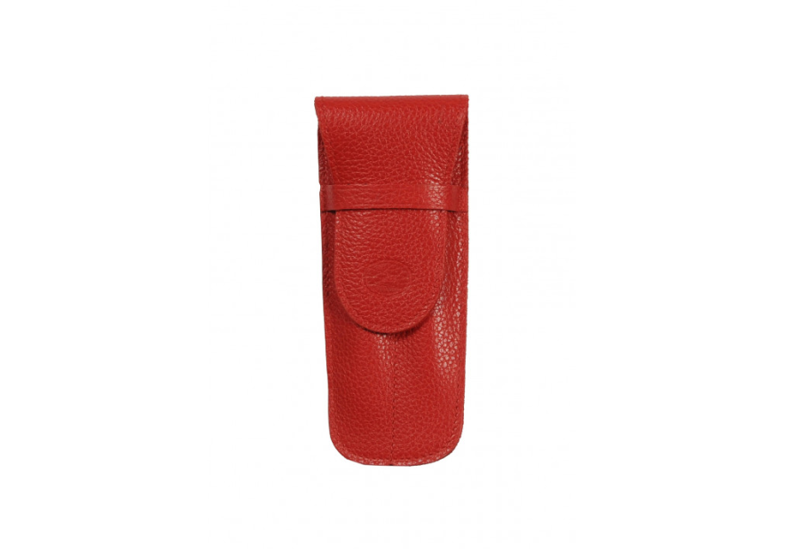 Frandi 532/3 - CUIR DE VACHETTE - ROUGE frandi colors etui 2 stylos