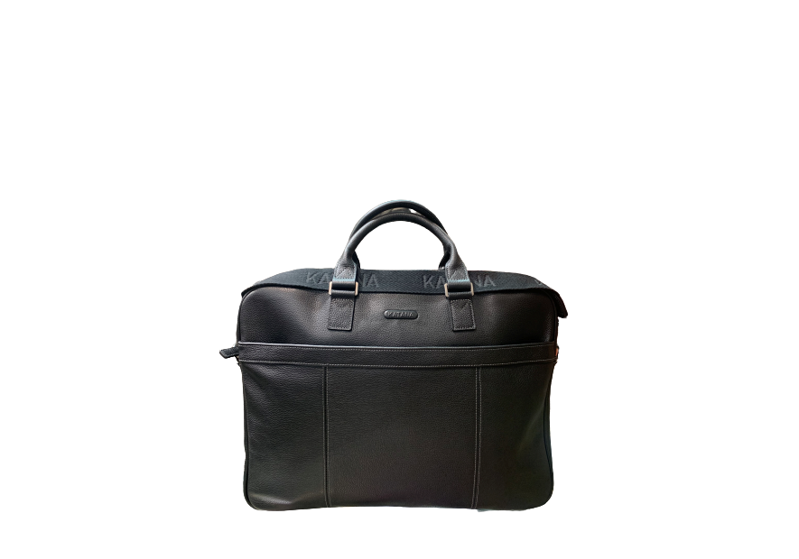 Katana 69356 - CUIR DE VACHETTE - NOIR katana jo grainée porte documents 17"