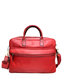 Katana 31163 - CUIR DE VACHETTE - ROUGE katana cuir gras porte documents m 15"