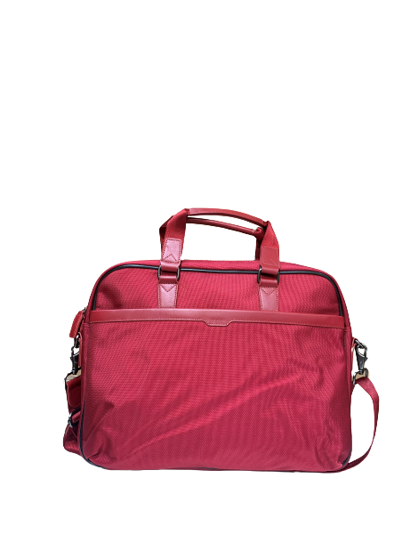 Katana 16828 - NYLON/CUIR - ROUGE katana bi-matière porte documents 15"