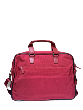 Katana 16828 - NYLON/CUIR - ROUGE katana bi-matière porte documents 15"